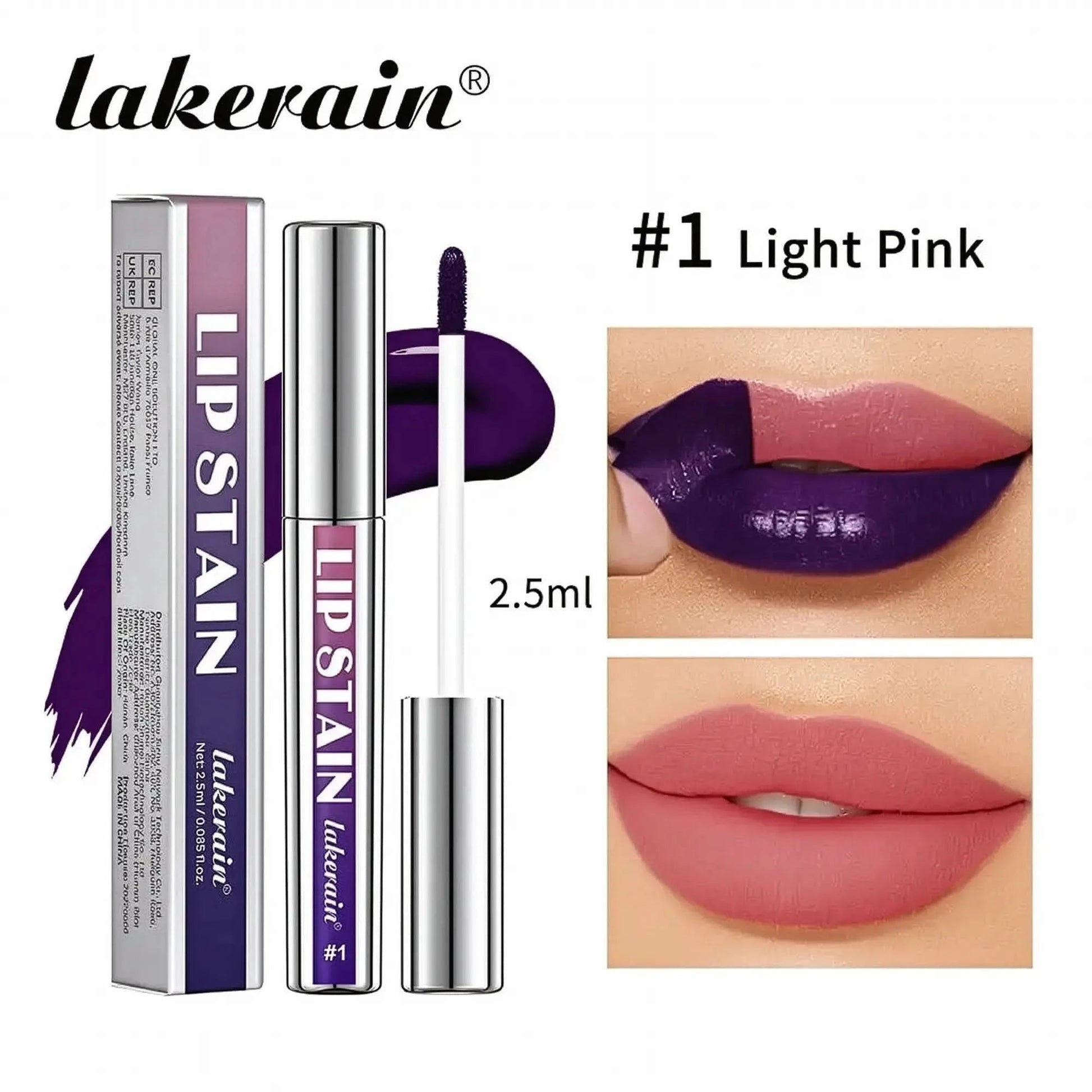 Encre à Lèvres Longue Tenue Naturelle - Saylana