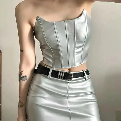 Ensemble 2 Pièces Bandeau Femme Soirée-Saylana