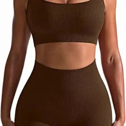 Ensemble 2 Pièces Court Taille Haute-Saylana
