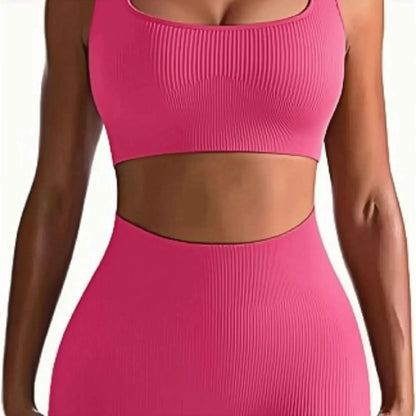 Ensemble 2 Pièces Court Taille Haute - Saylana