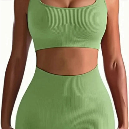 Ensemble 2 Pièces Court Taille Haute - Saylana