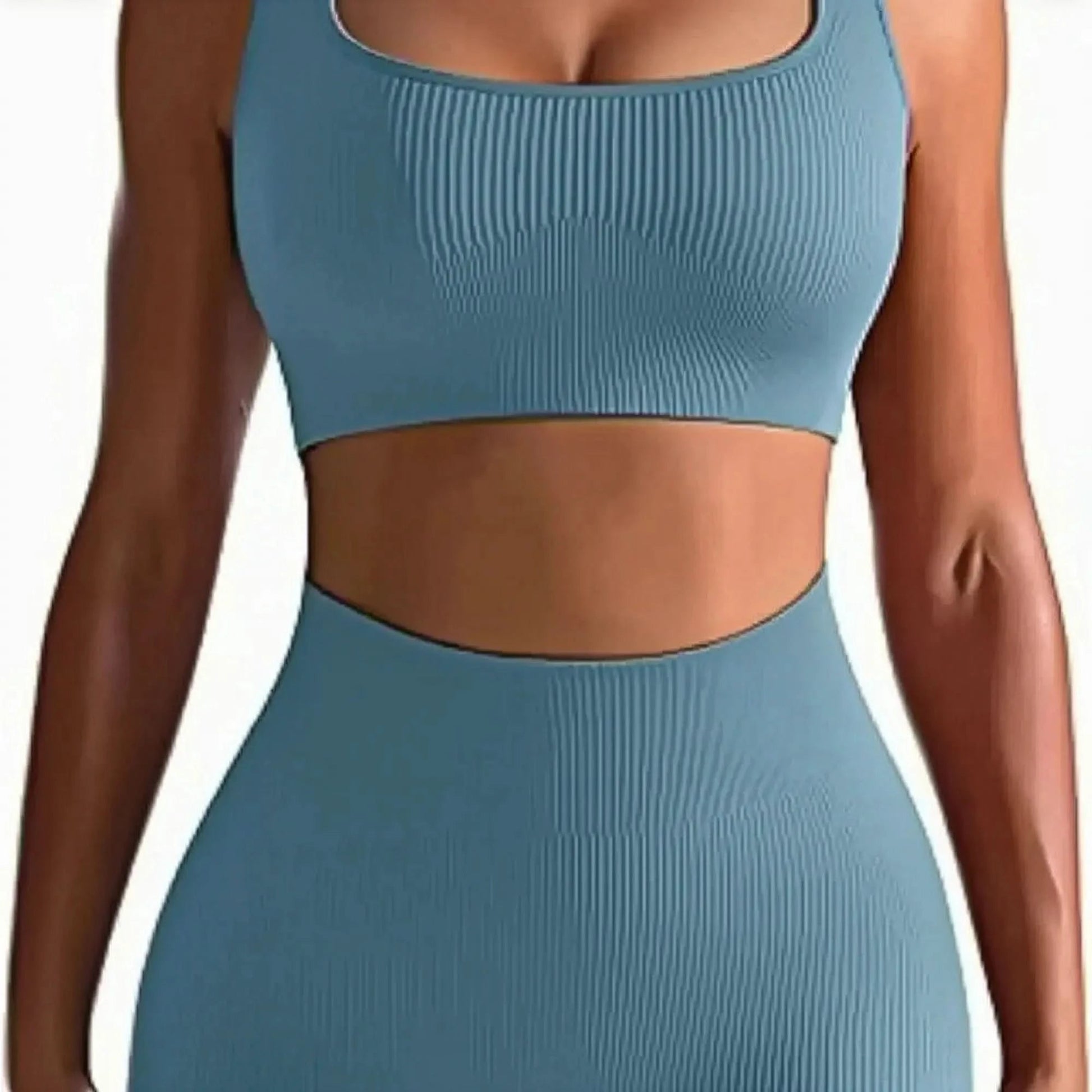 Ensemble 2 Pièces Court Taille Haute - Saylana