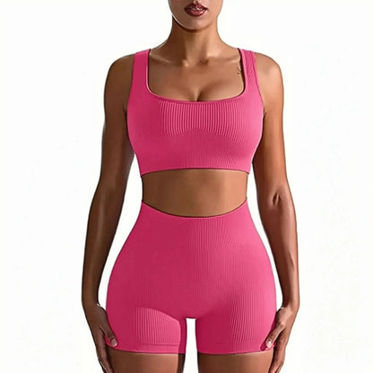 Ensemble 2 Pièces Court Taille Haute - Saylana