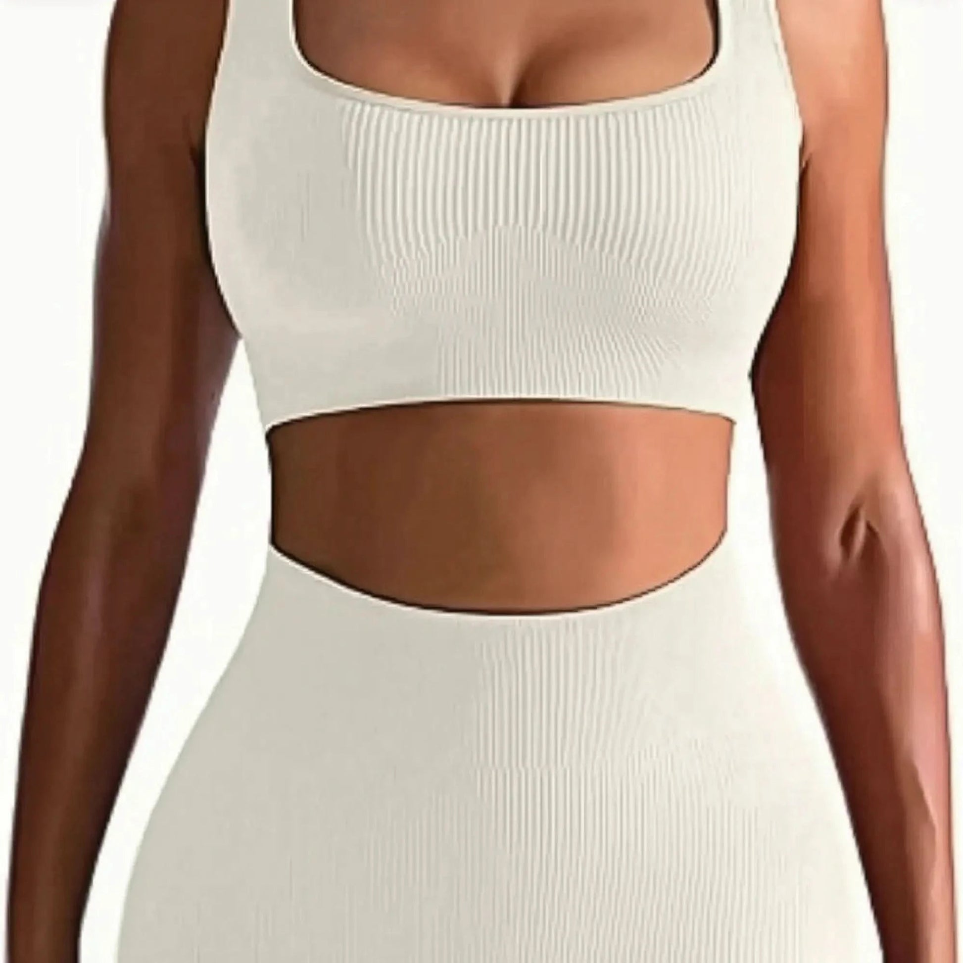 Ensemble 2 Pièces Court Taille Haute - Saylana