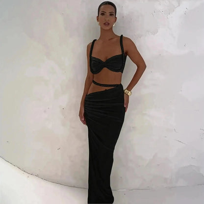 Ensemble 2 Pièces Jupe Longue - Saylana