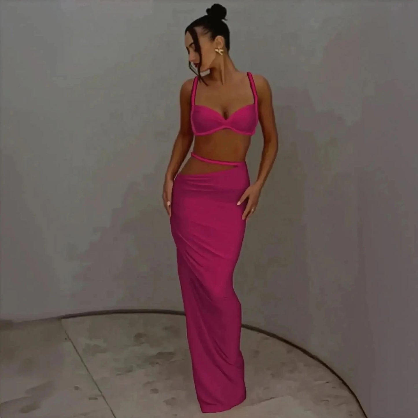 Ensemble 2 Pièces Jupe Longue - Saylana