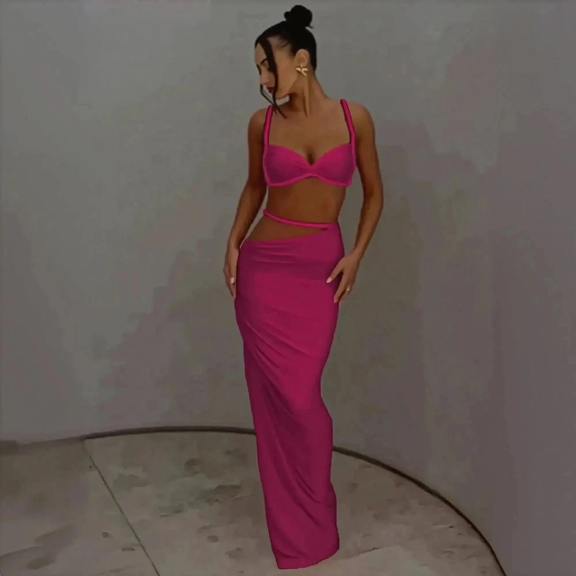 Ensemble 2 Pièces Jupe Longue - Saylana