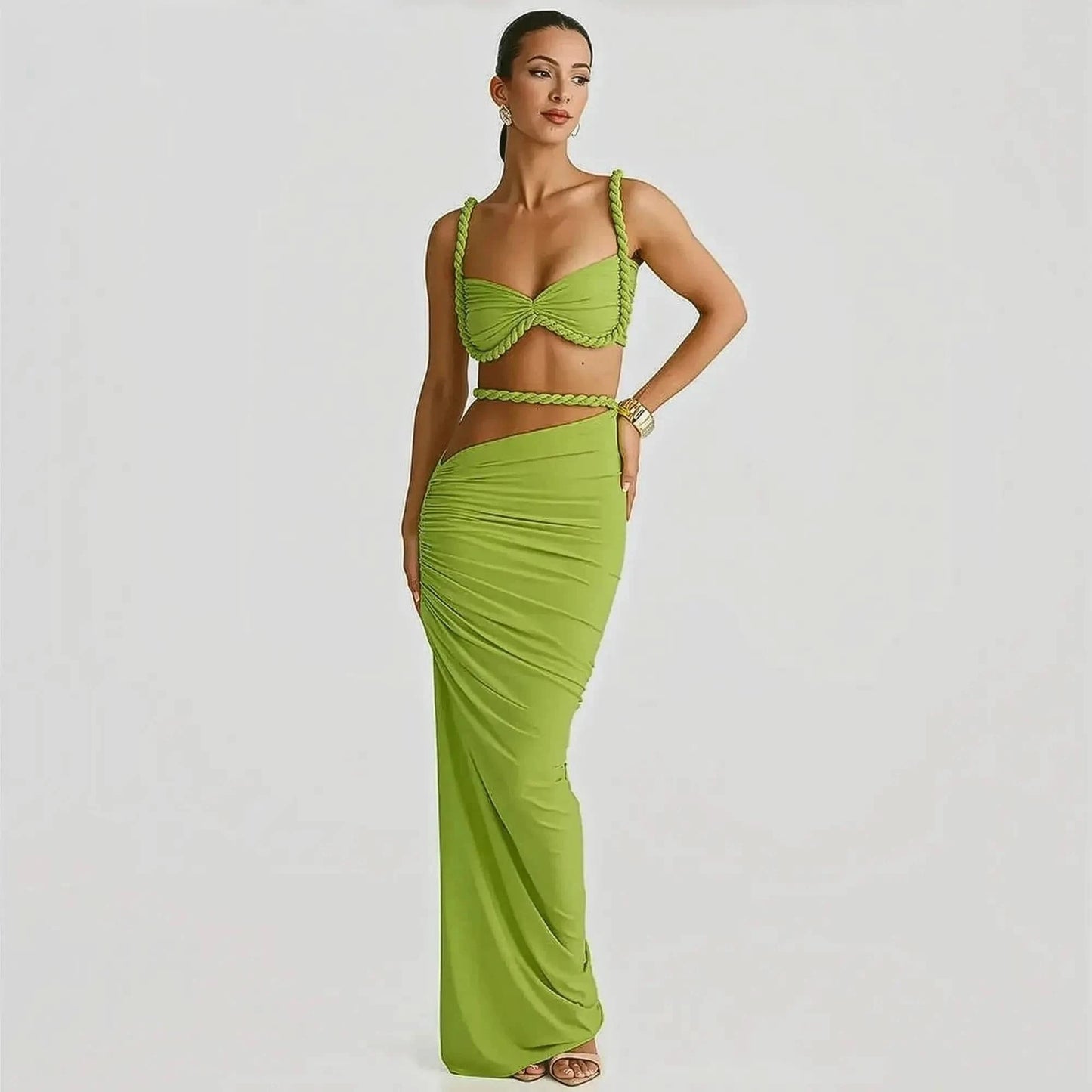 Ensemble 2 Pièces Jupe Longue - Saylana