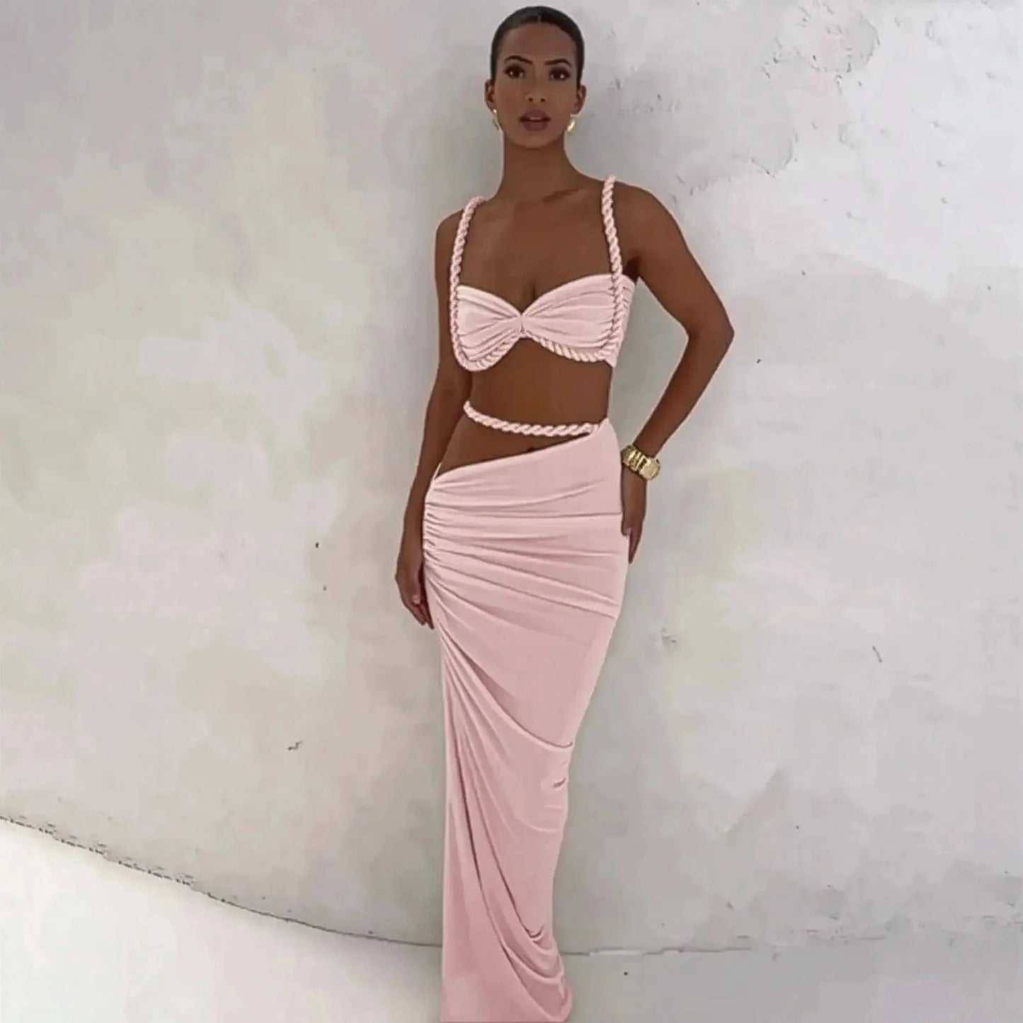 Ensemble 2 Pièces Jupe Longue - Saylana