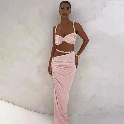 Ensemble 2 Pièces Jupe Longue - Saylana