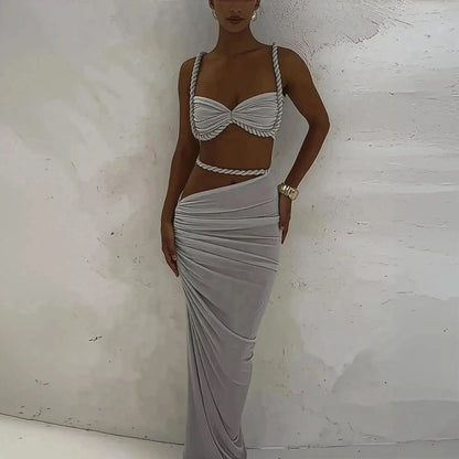 Ensemble 2 Pièces Jupe Longue - Saylana