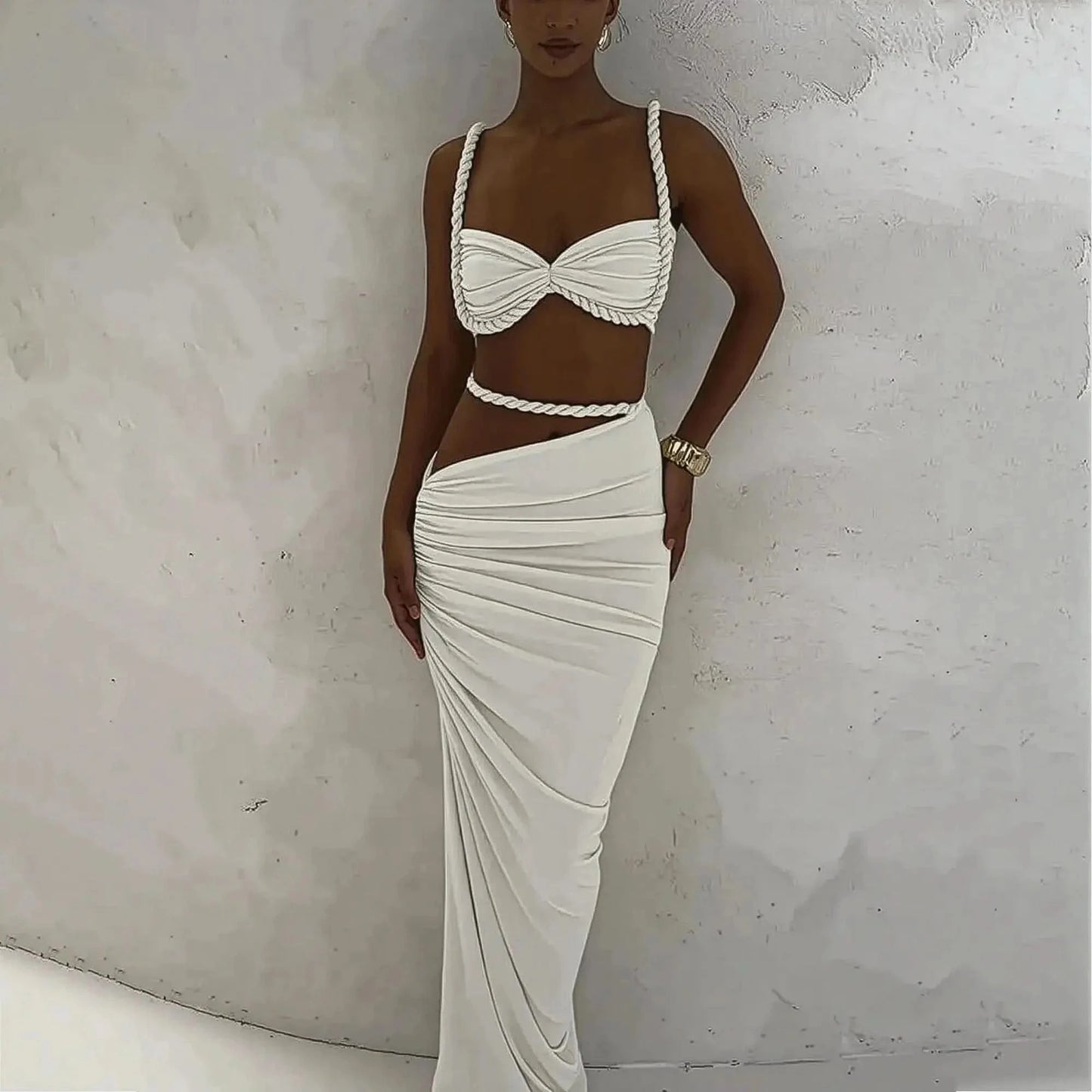 Ensemble 2 Pièces Jupe Longue - Saylana