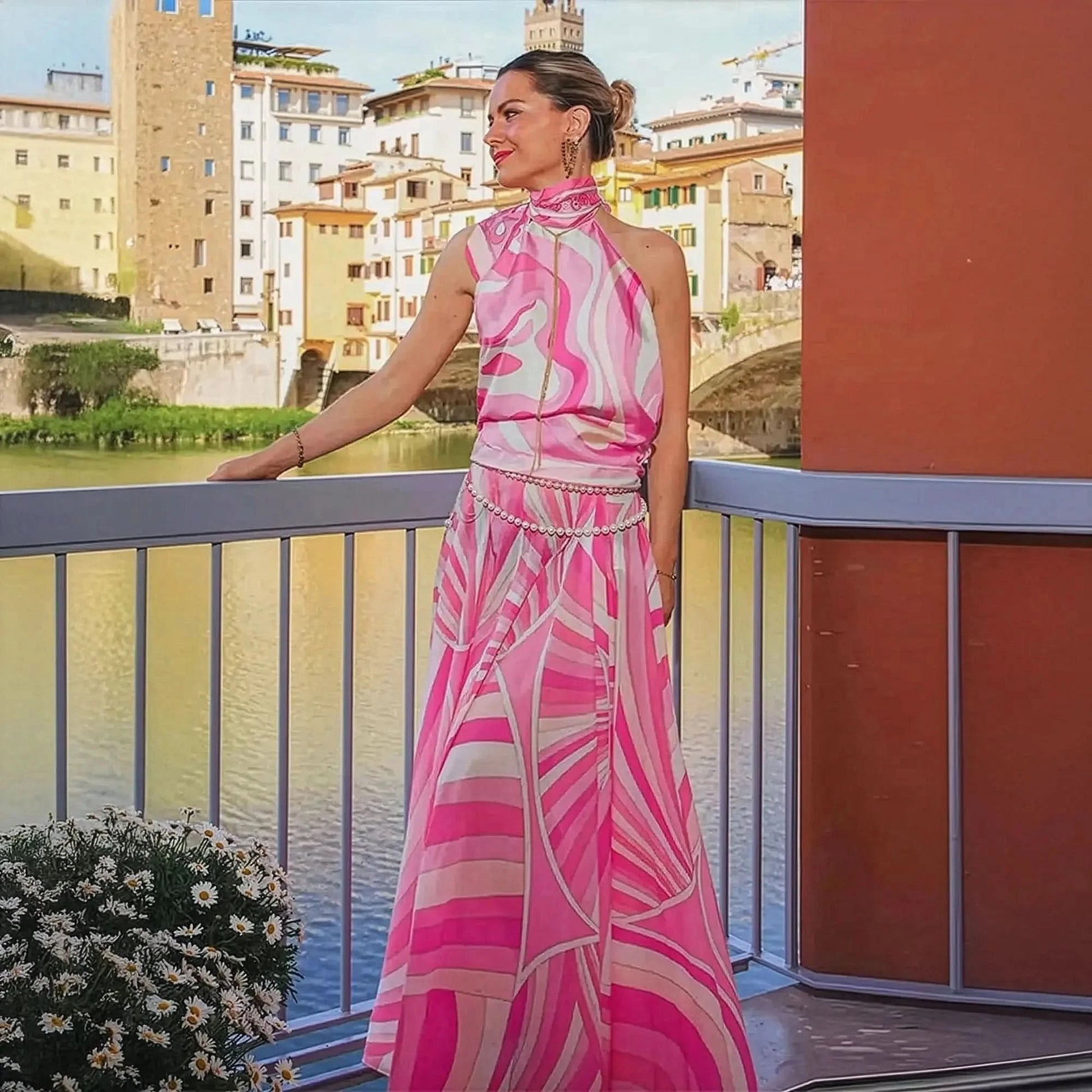 Ensemble Chic Dos Nu Femme - Saylana