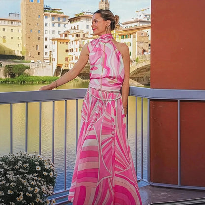 Ensemble Chic Dos Nu Femme - Saylana