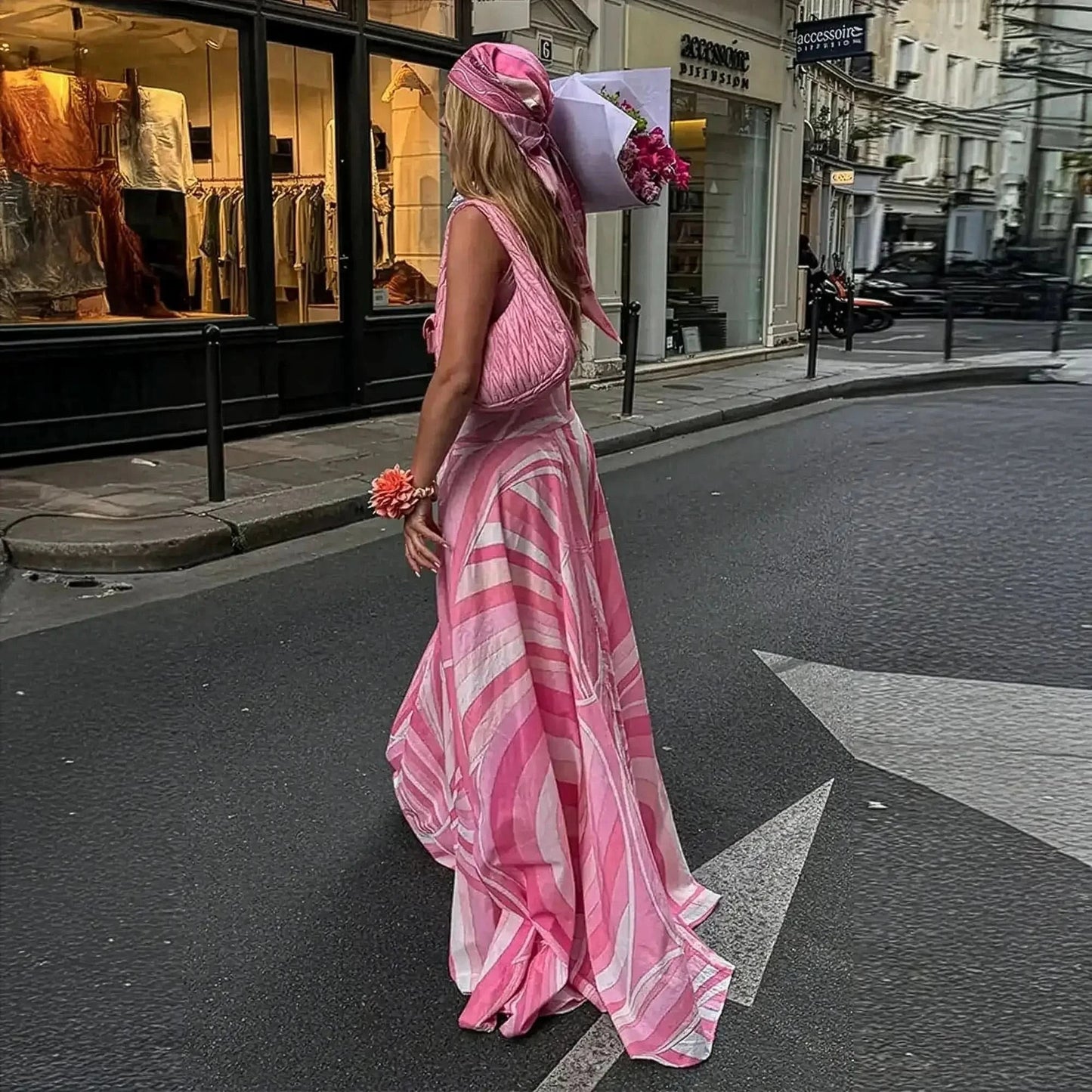 Ensemble Chic Dos Nu Femme - Saylana