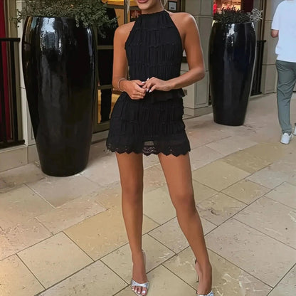 Ensemble Chic Halter + Jupe - Saylana