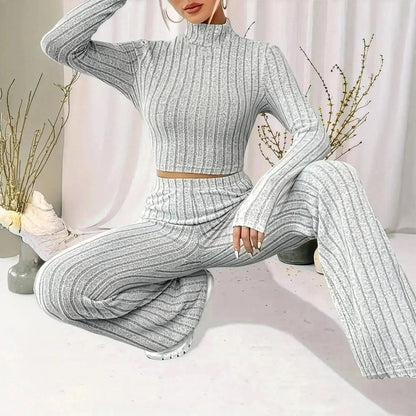 Ensemble Col Roulé Uni Automne - Hiver - Saylana