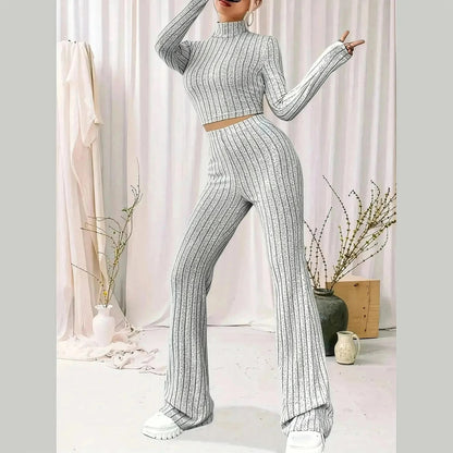 Ensemble Col Roulé Uni Automne - Hiver - Saylana