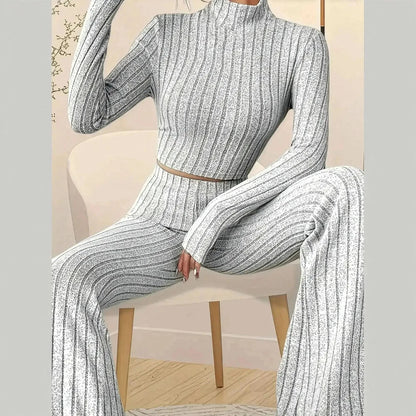 Ensemble Col Roulé Uni Automne - Hiver - Saylana