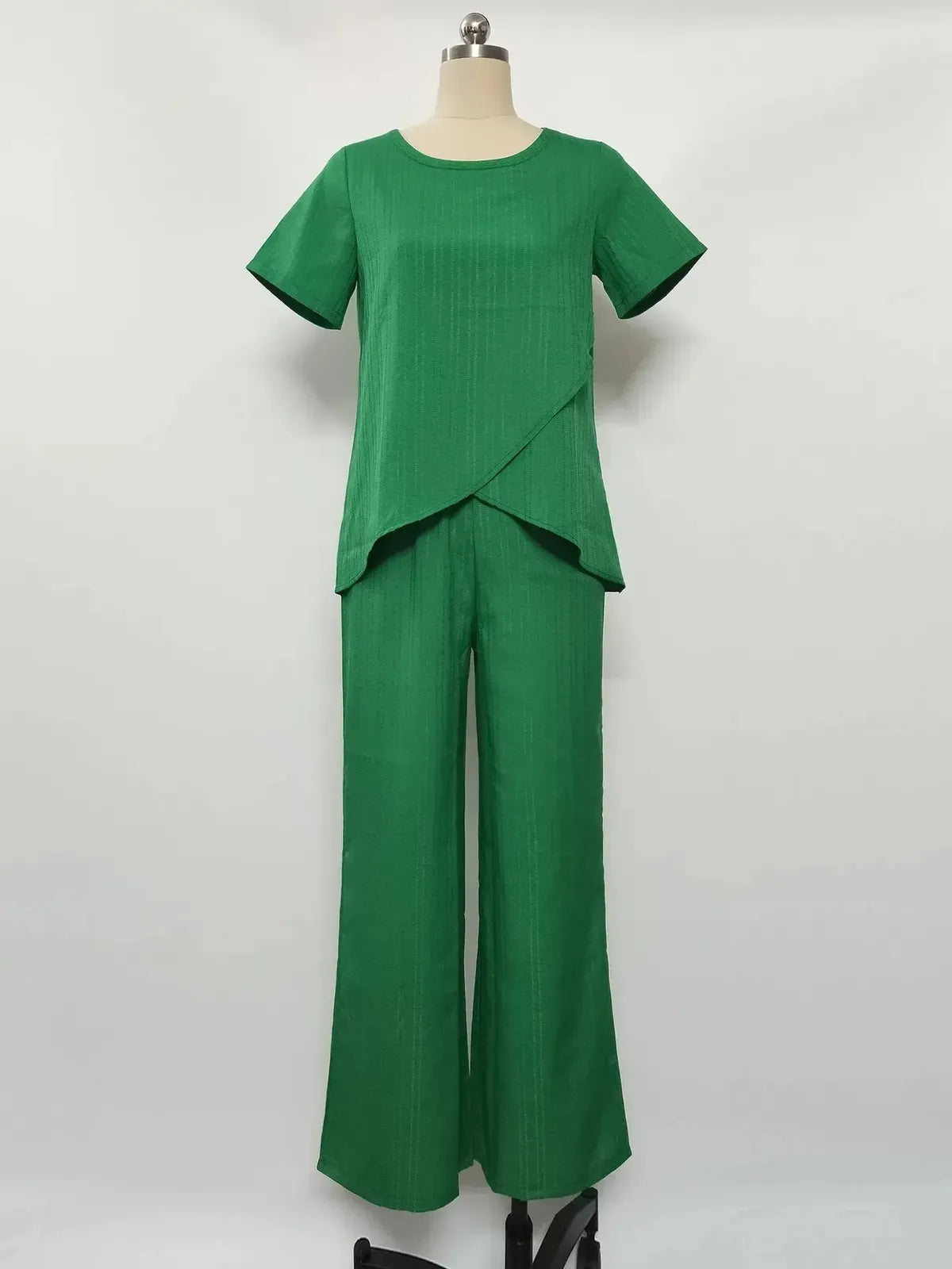 Ensemble Décontracté Haut Fendu + Pantalon-Saylana