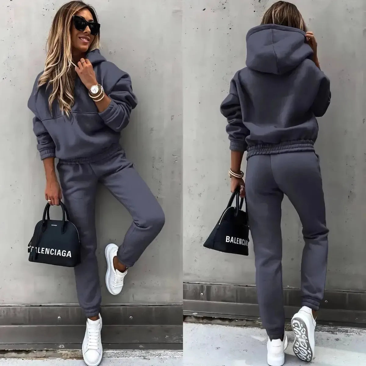 Ensemble Décontracté Hoodie + Jogging-Saylana