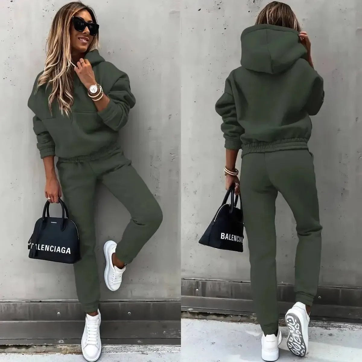 Ensemble Décontracté Hoodie + Jogging-Saylana