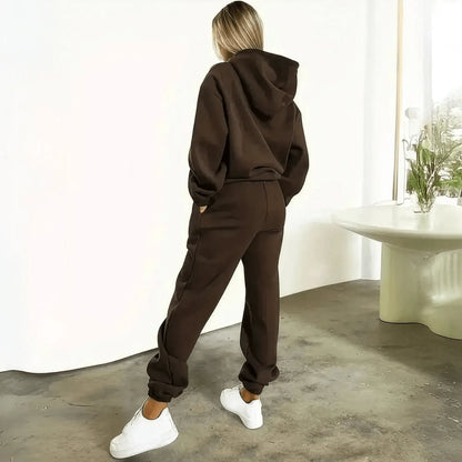 Ensemble Hoodie MILANO + Pantalon Femme Streetwear - Saylana