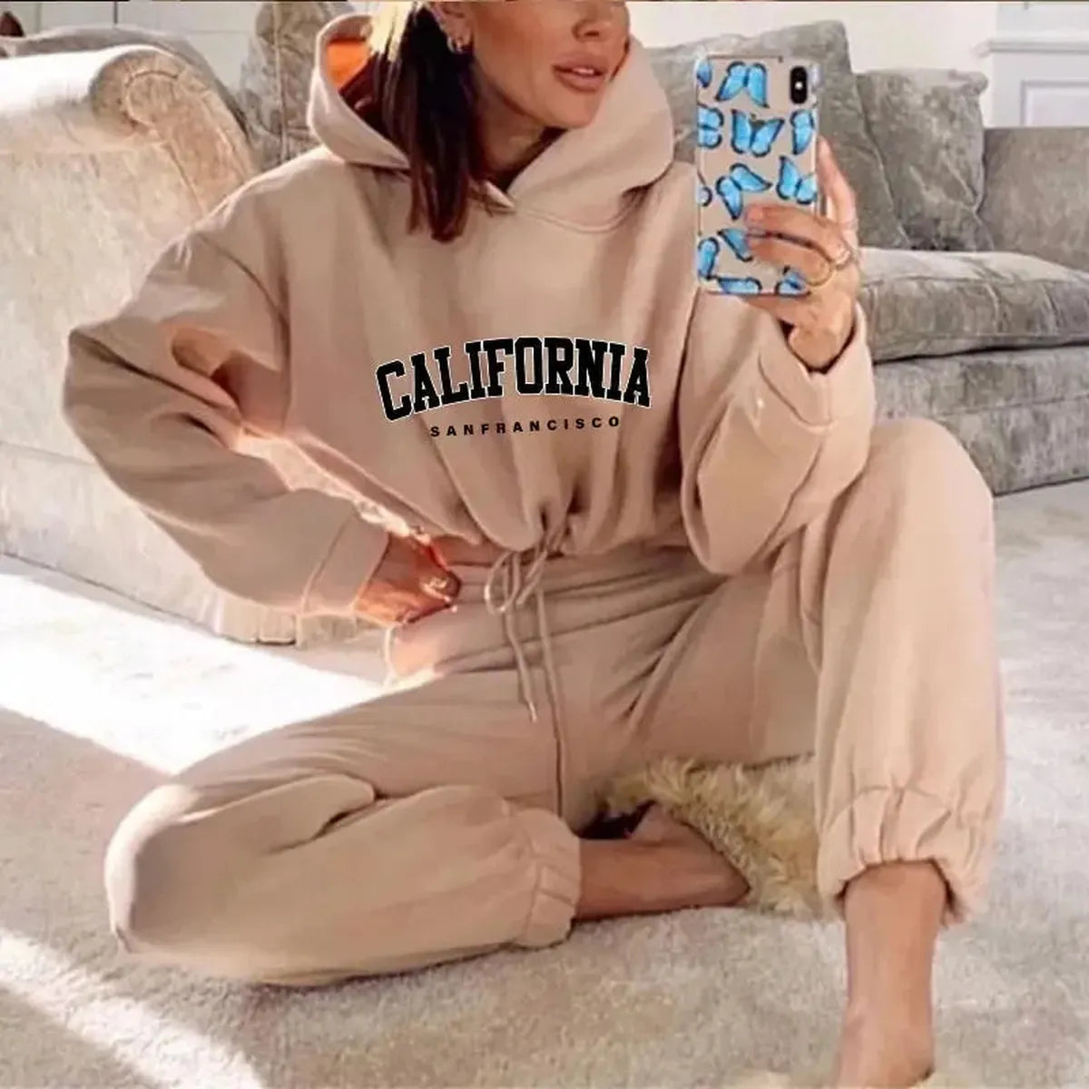 Ensemble Jogging Hoodie + Pantalon-Saylana