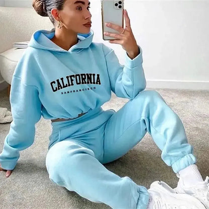 Ensemble Jogging Hoodie + Pantalon-Saylana