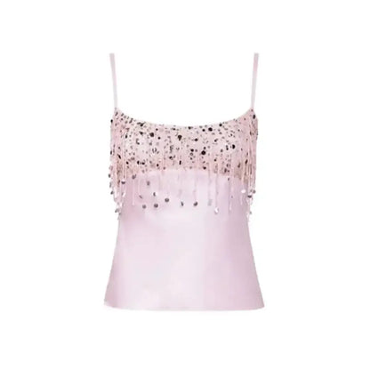 Ensemble Jupe à Franges Pailleté-Saylana