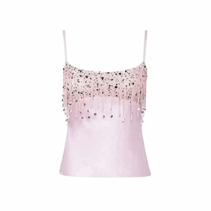 Ensemble Jupe à Franges Pailleté - Saylana