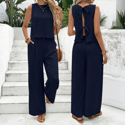 Ensemble Lin Old Money Été Chic - Saylana