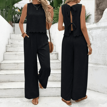 Ensemble Lin Old Money Été Chic - Saylana