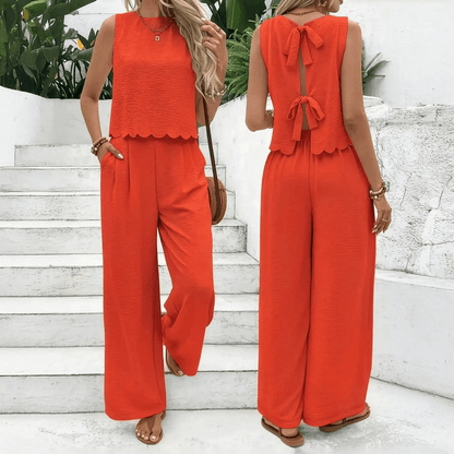 Ensemble Lin Old Money Été Chic - Saylana