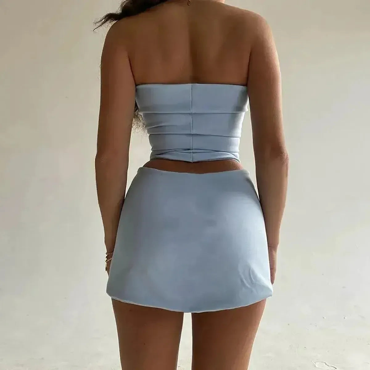 Ensemble Sexy Printemps : Tube Top & Jupe-Saylana