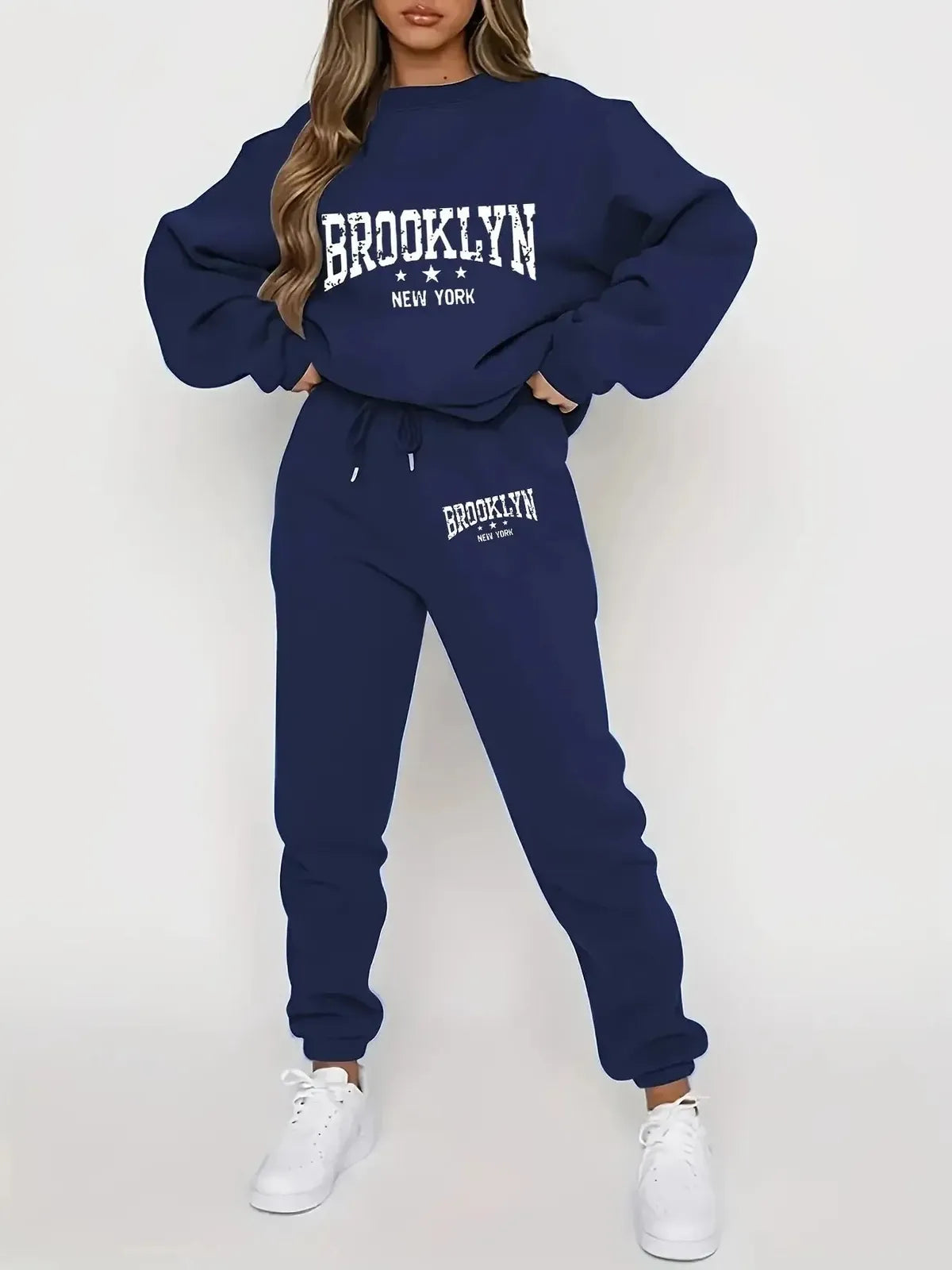 Ensemble Sweat à Capuche Streetwear : Pull Molletonné + Pantalon-Saylana