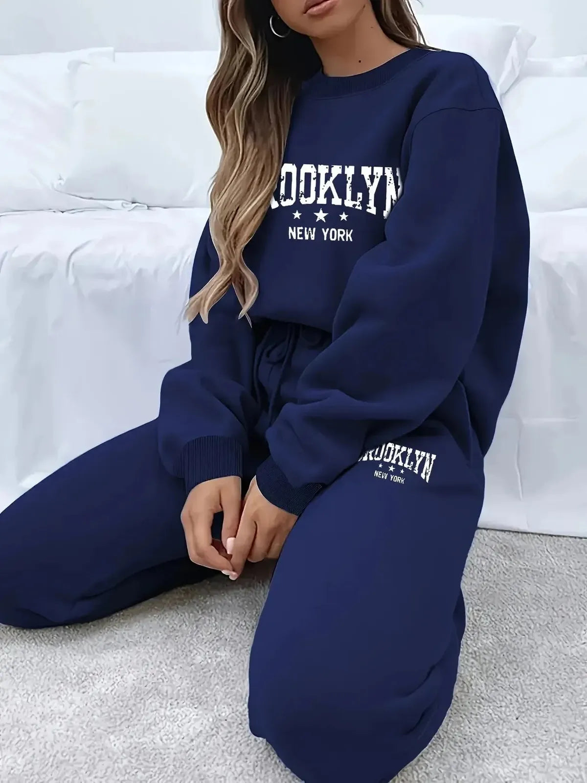 Ensemble Sweat à Capuche Streetwear : Pull Molletonné + Pantalon-Saylana