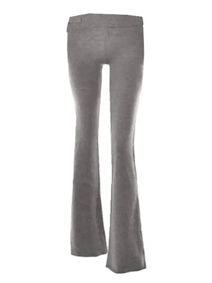 Ensemble Tricoté Femme : Crop Top + Pantalon-Saylana