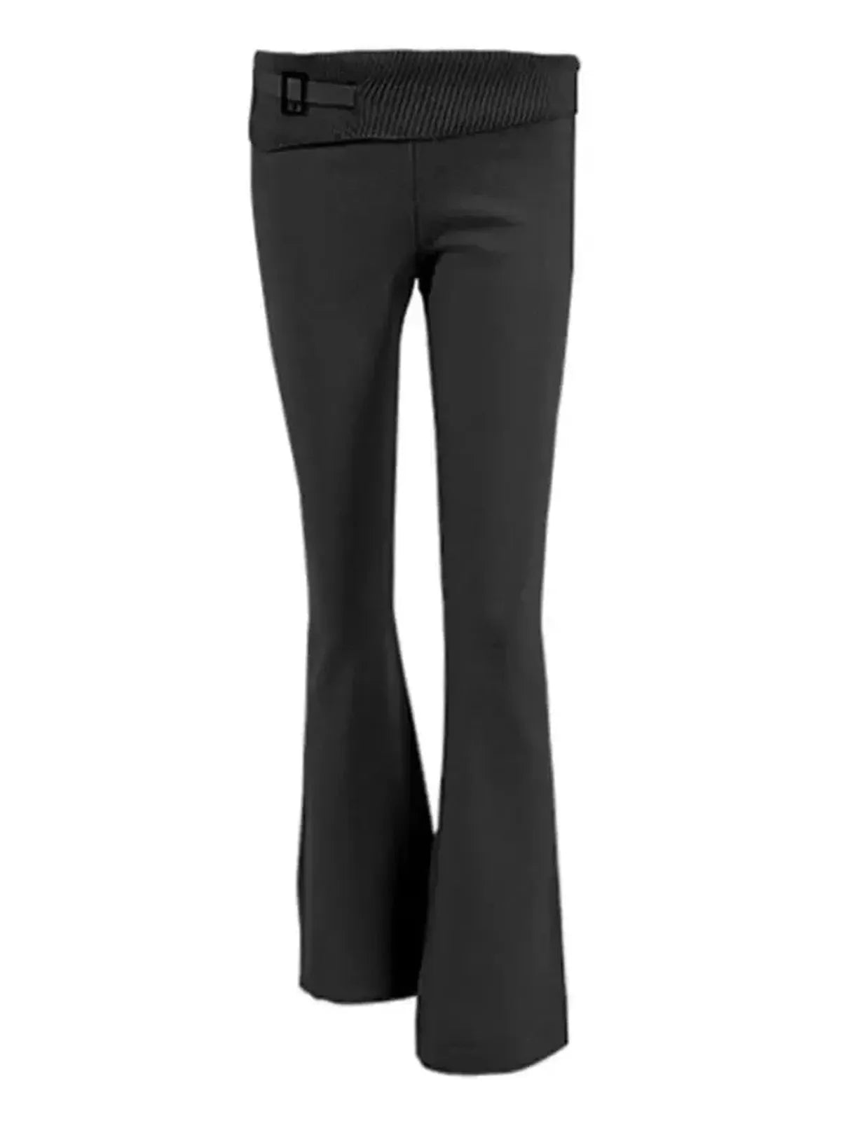 Ensemble Tricoté Femme : Crop Top + Pantalon-Saylana