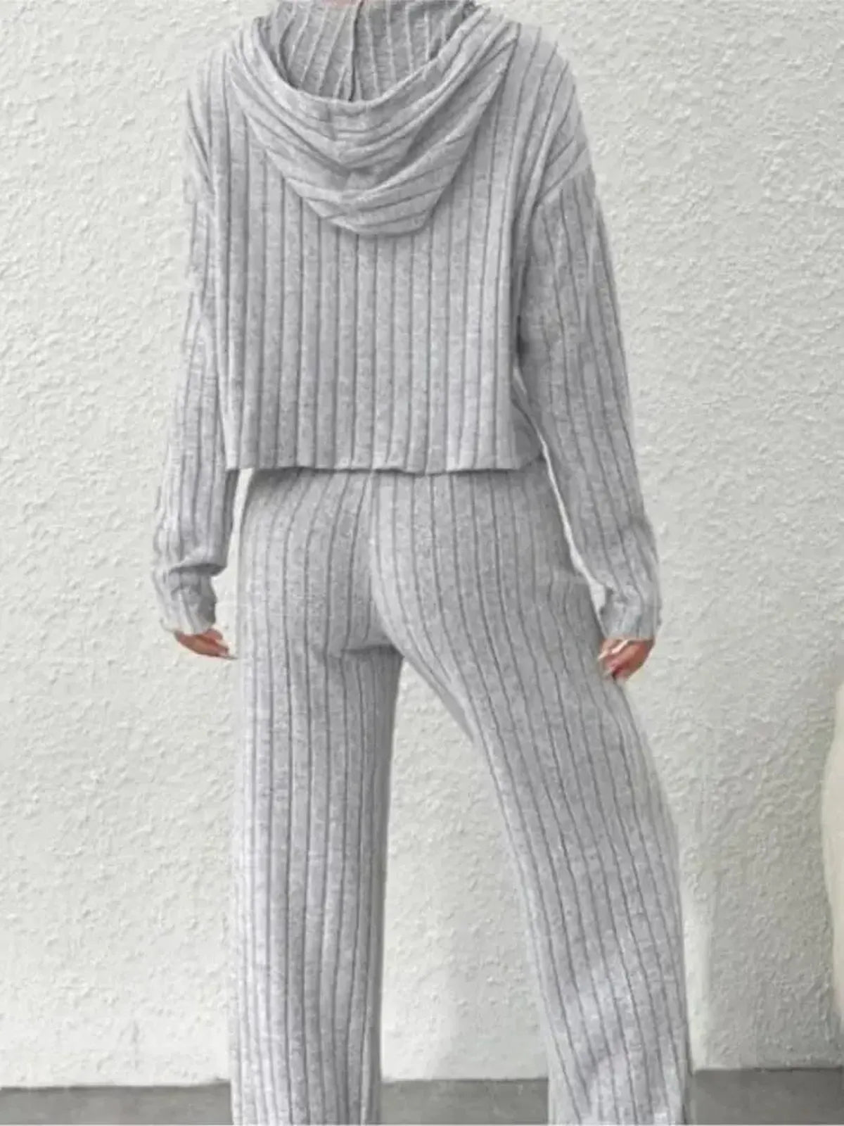Ensemble Tricoté Hoodie + Pantalon-Saylana