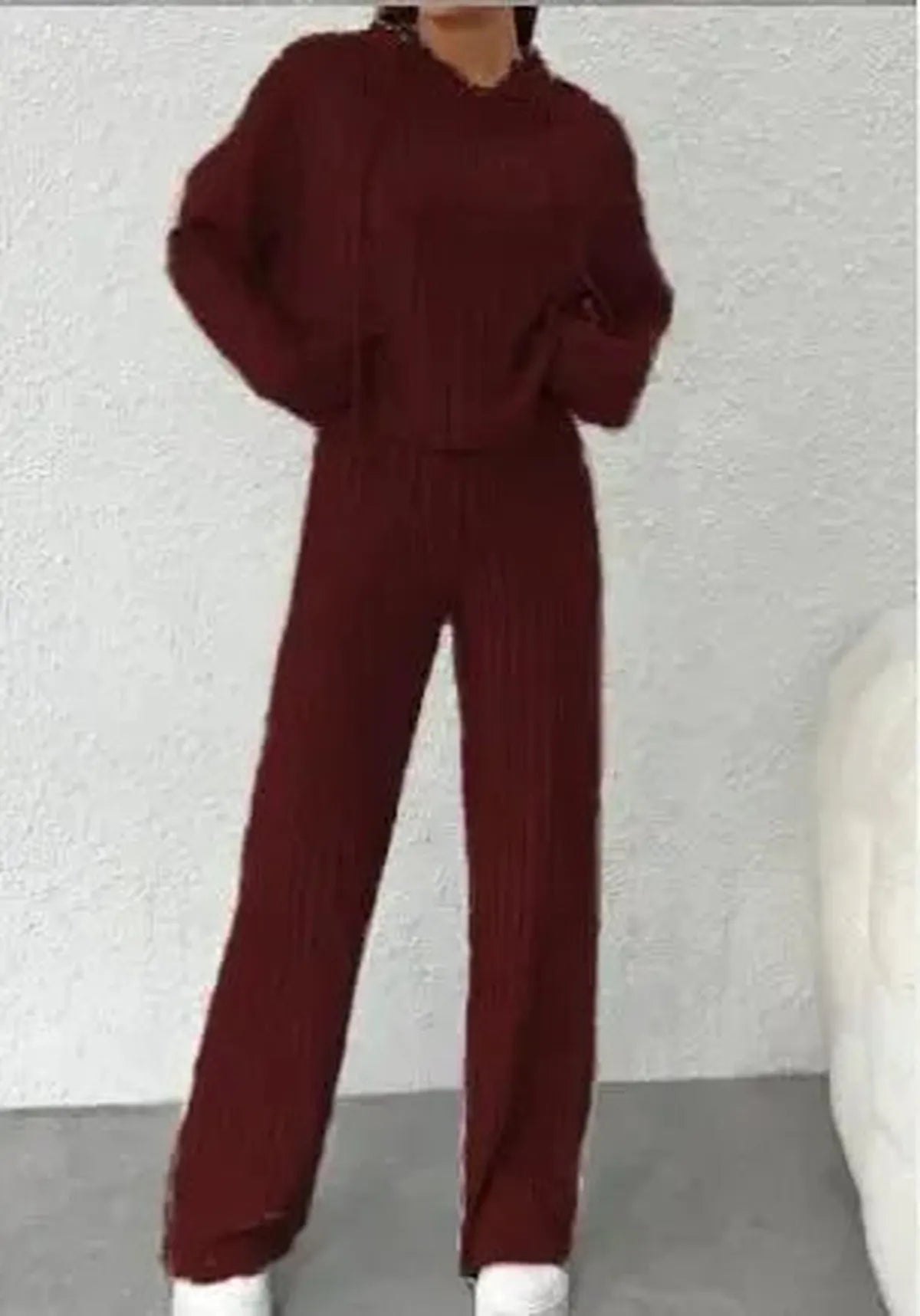 Ensemble Tricoté Hoodie + Pantalon-Saylana