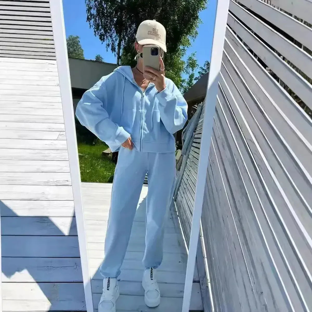 Ensemble Y2K Sweatshirt + Jogging-Saylana