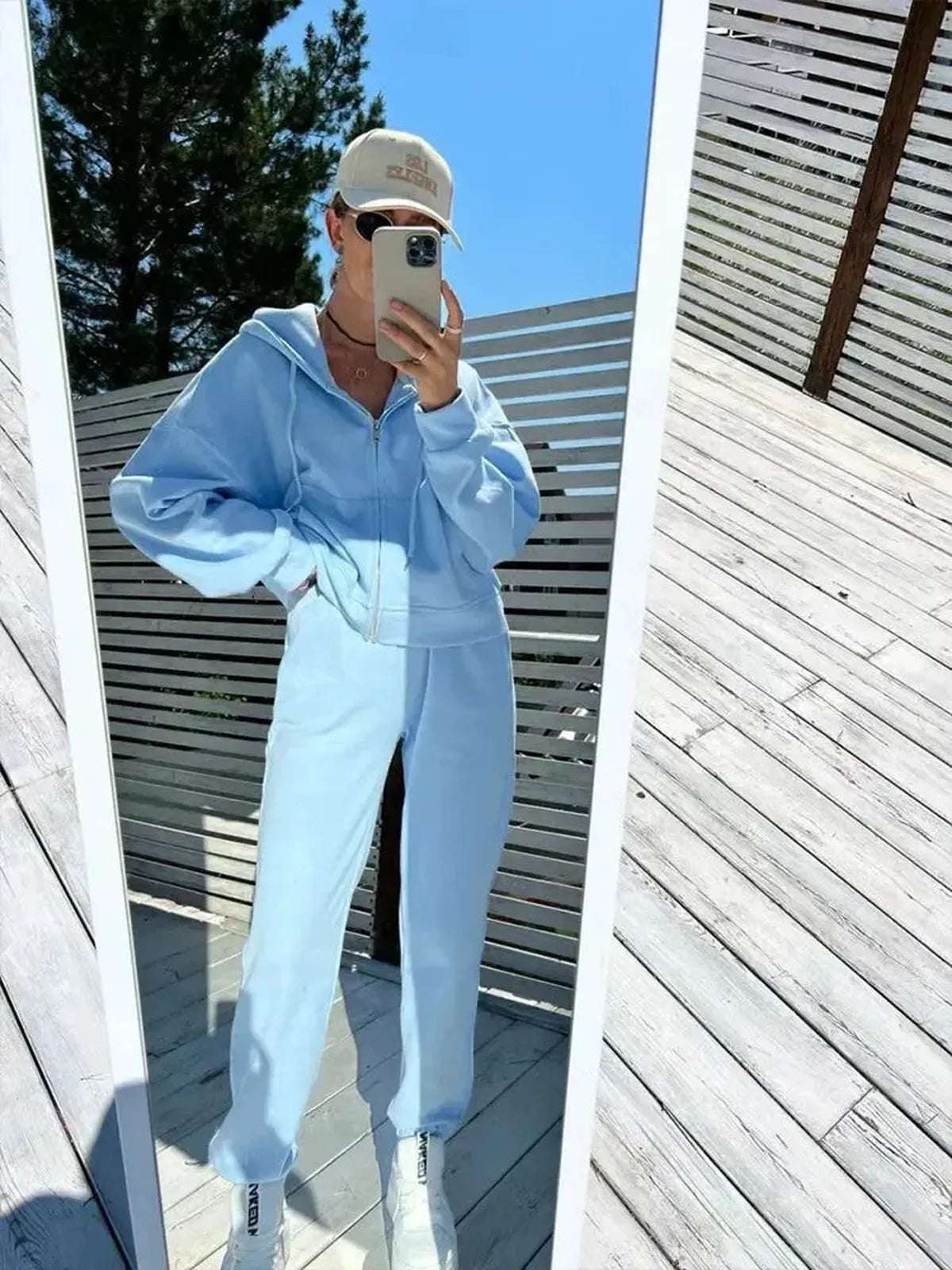 Ensemble Y2K Sweatshirt + Jogging-Saylana