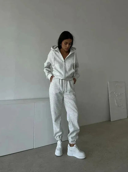 Ensemble Y2K Sweatshirt + Jogging-Saylana