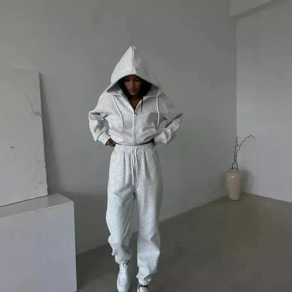 Ensemble Y2K Sweatshirt + Jogging-Saylana