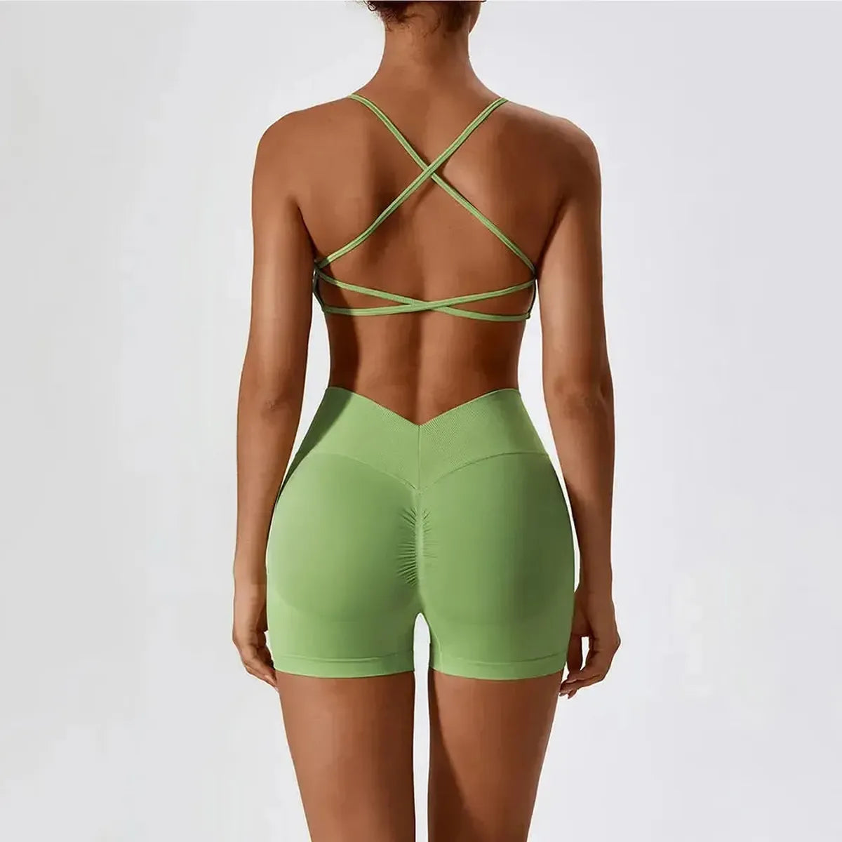 Ensemble Yoga Sans Couture 2 Pièces-Saylana