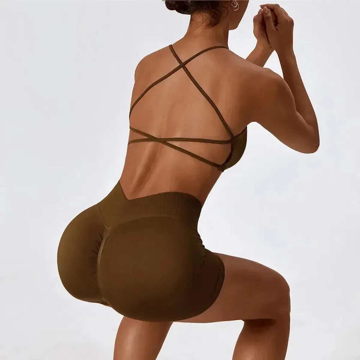 Ensemble Yoga Sans Couture 2 Pièces-Saylana