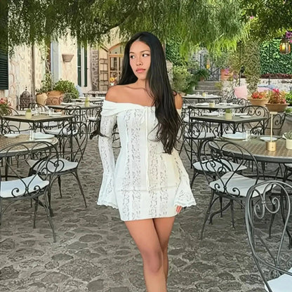 Épaules Dénudées Dentelle - Saylana