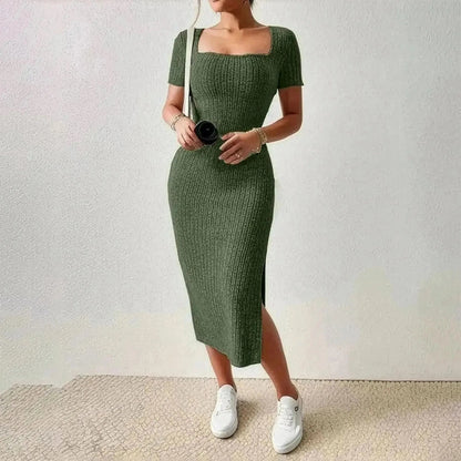 Été Chic : Robe Cintrée Mi - Longue - Saylana