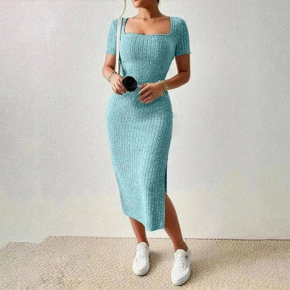 Été Chic : Robe Cintrée Mi - Longue - Saylana